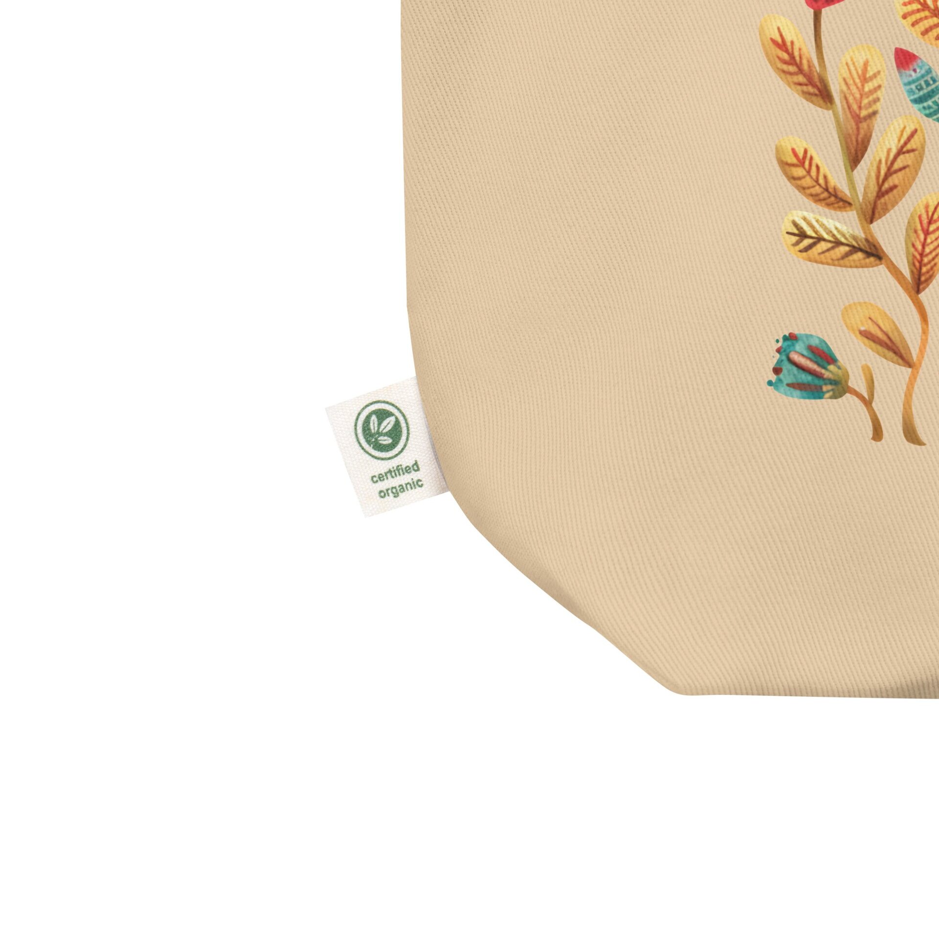 Tote Bag algodón orgánico Flores Mexicanas | Nasita & Co. - 3