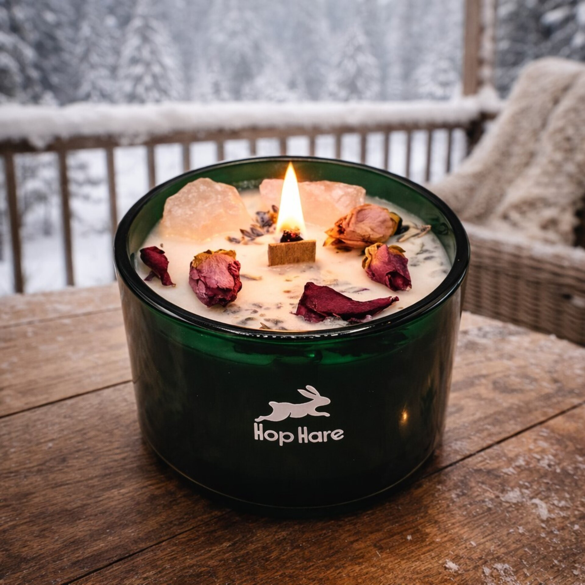 Vela de soja Flor Mágica de Cristal - 3