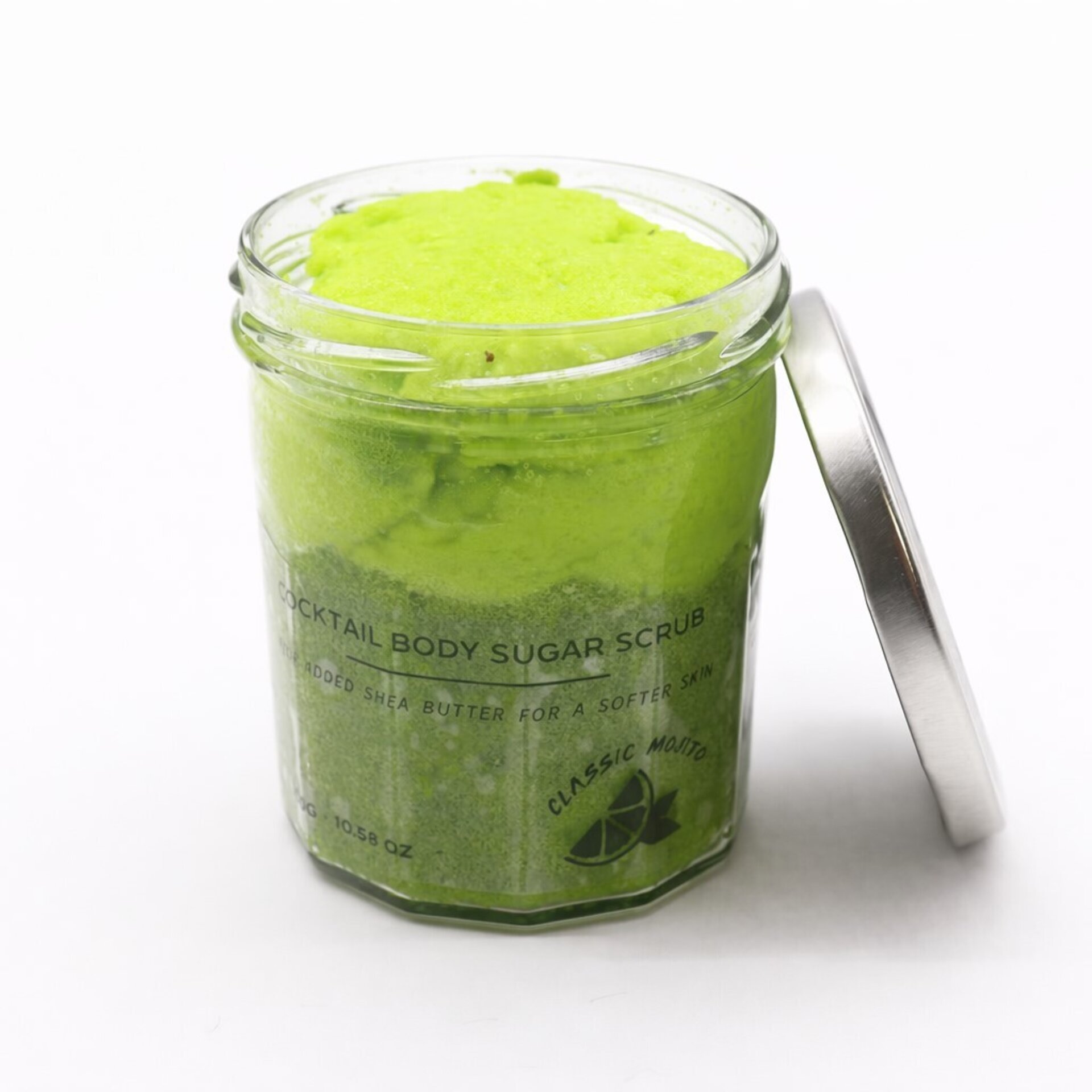 Exfoliante Corporal de Azúcar Mojito Clásico 300 g | Cocktail Sugar - 1