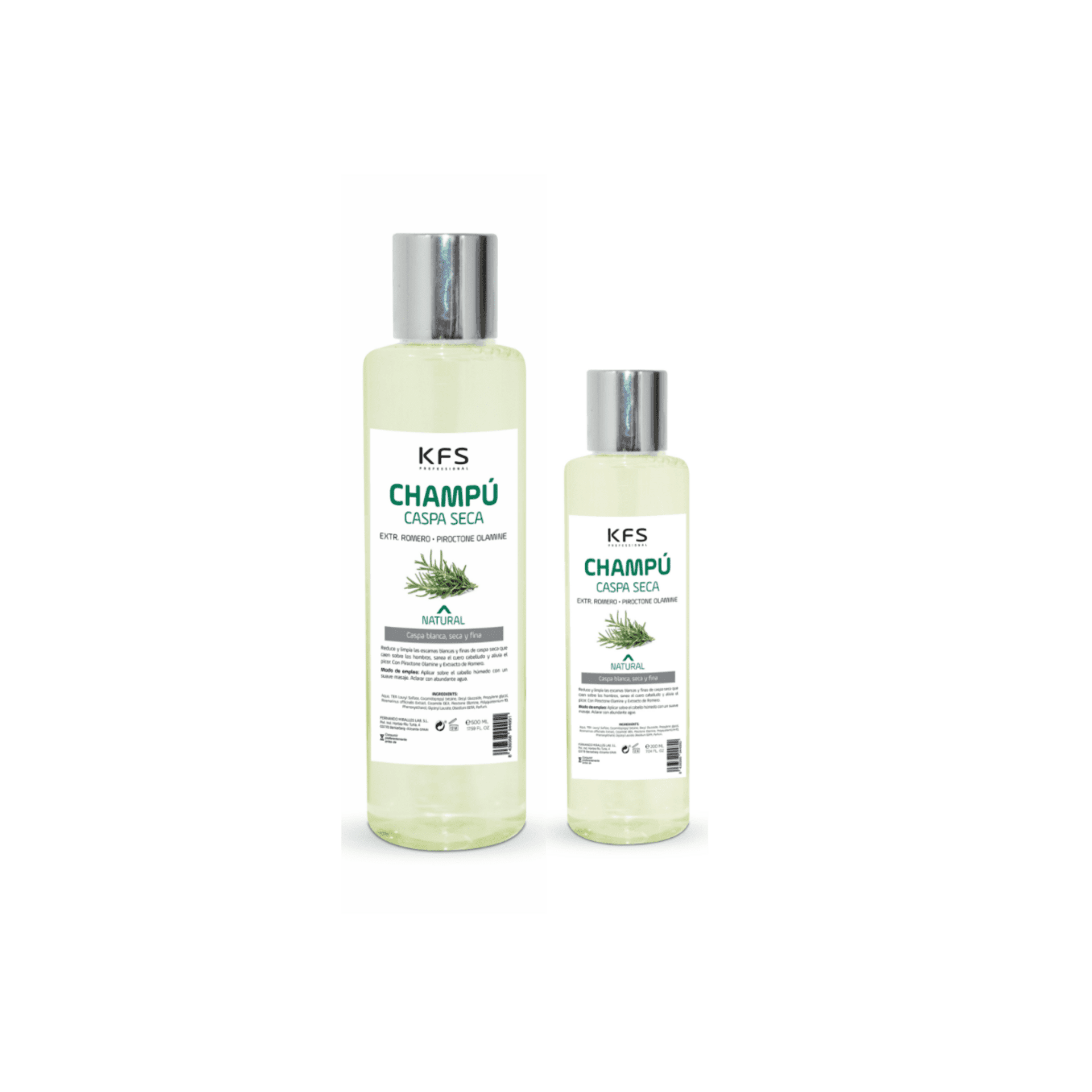 Champú Natural Caspa Seca | KFS Professional - 1