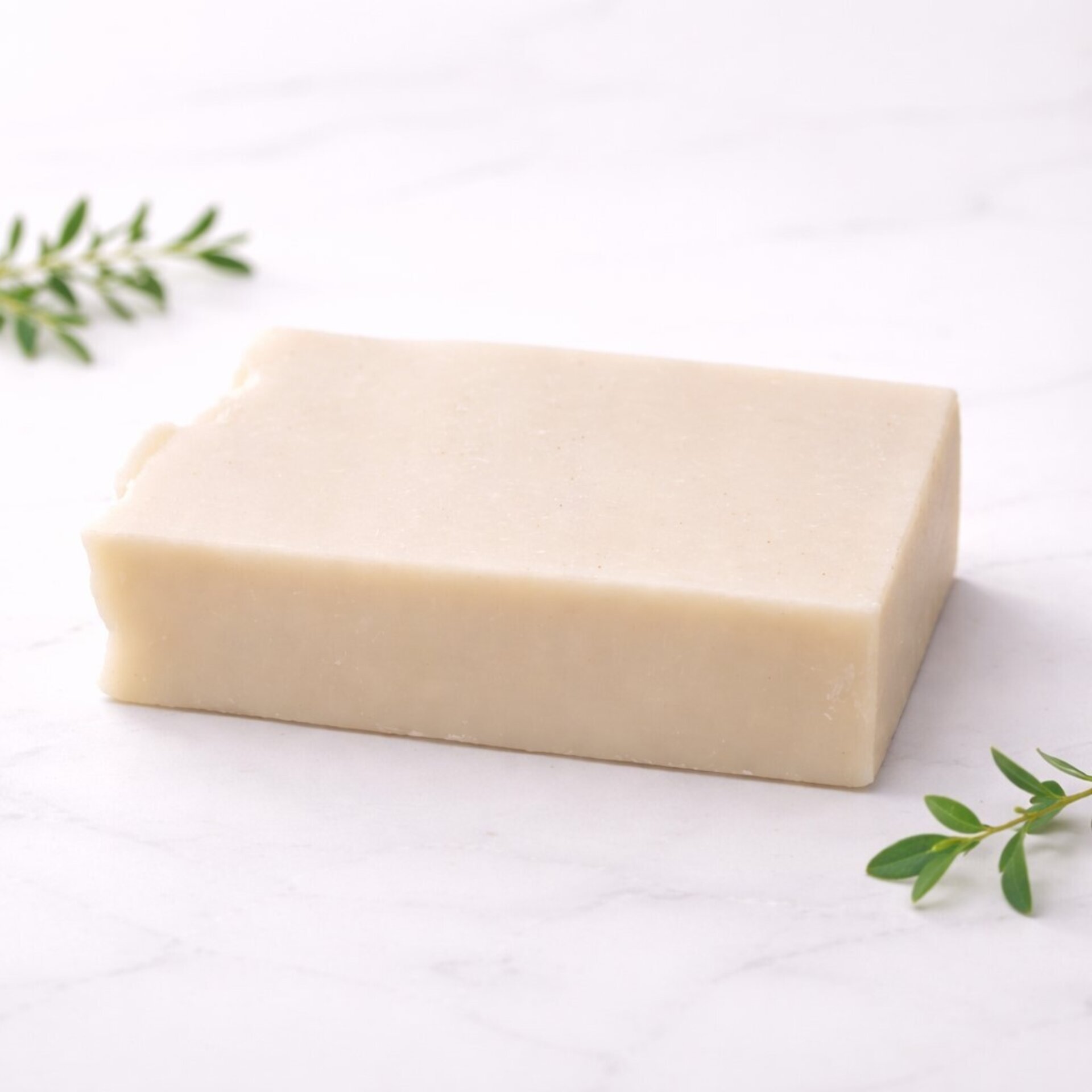 Jabón artesanal de leche de burra y aceite de oliva – 100 g - 1