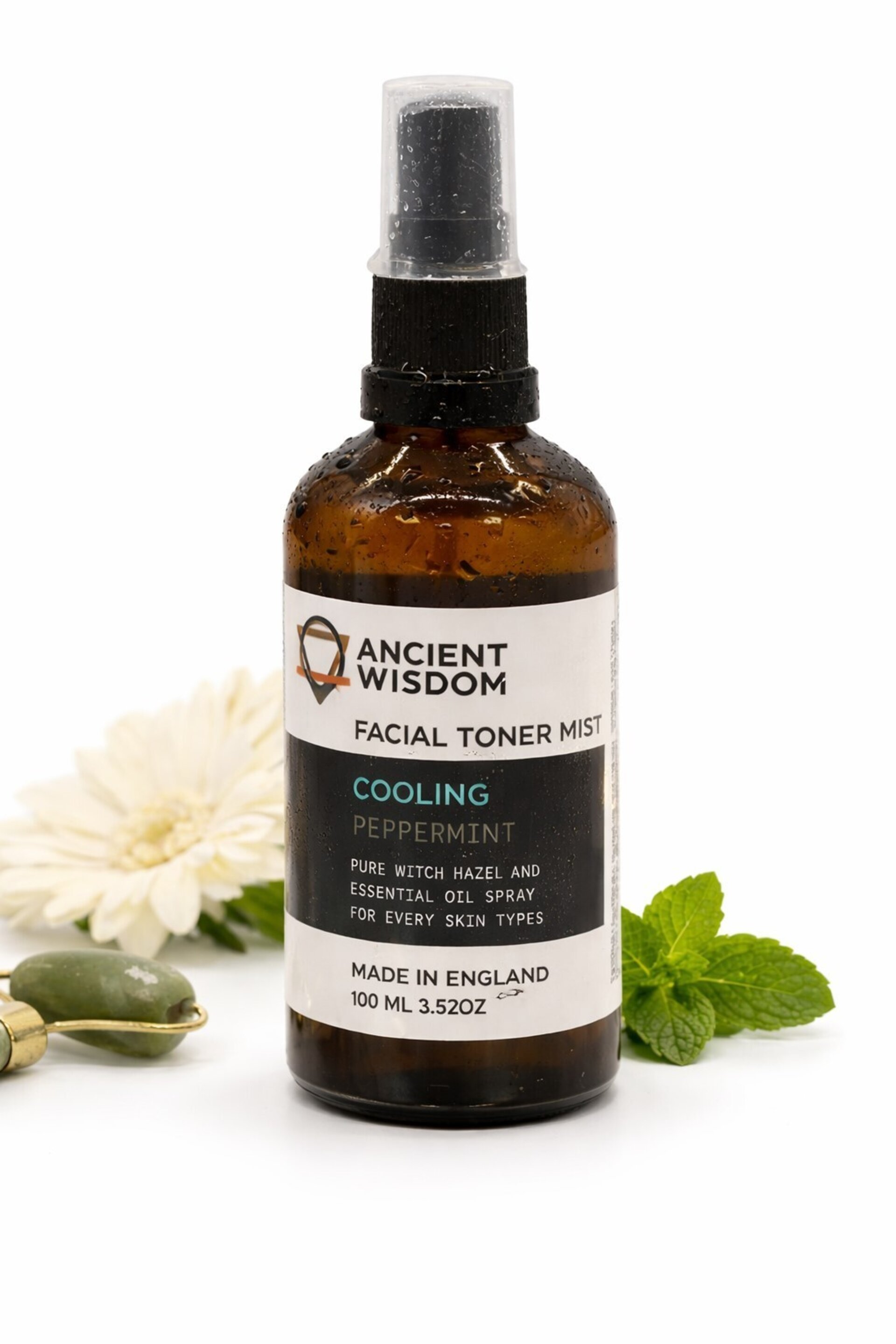Tónico Facial Menta y Hamamelis 100ml Ancient Wisdom - 1