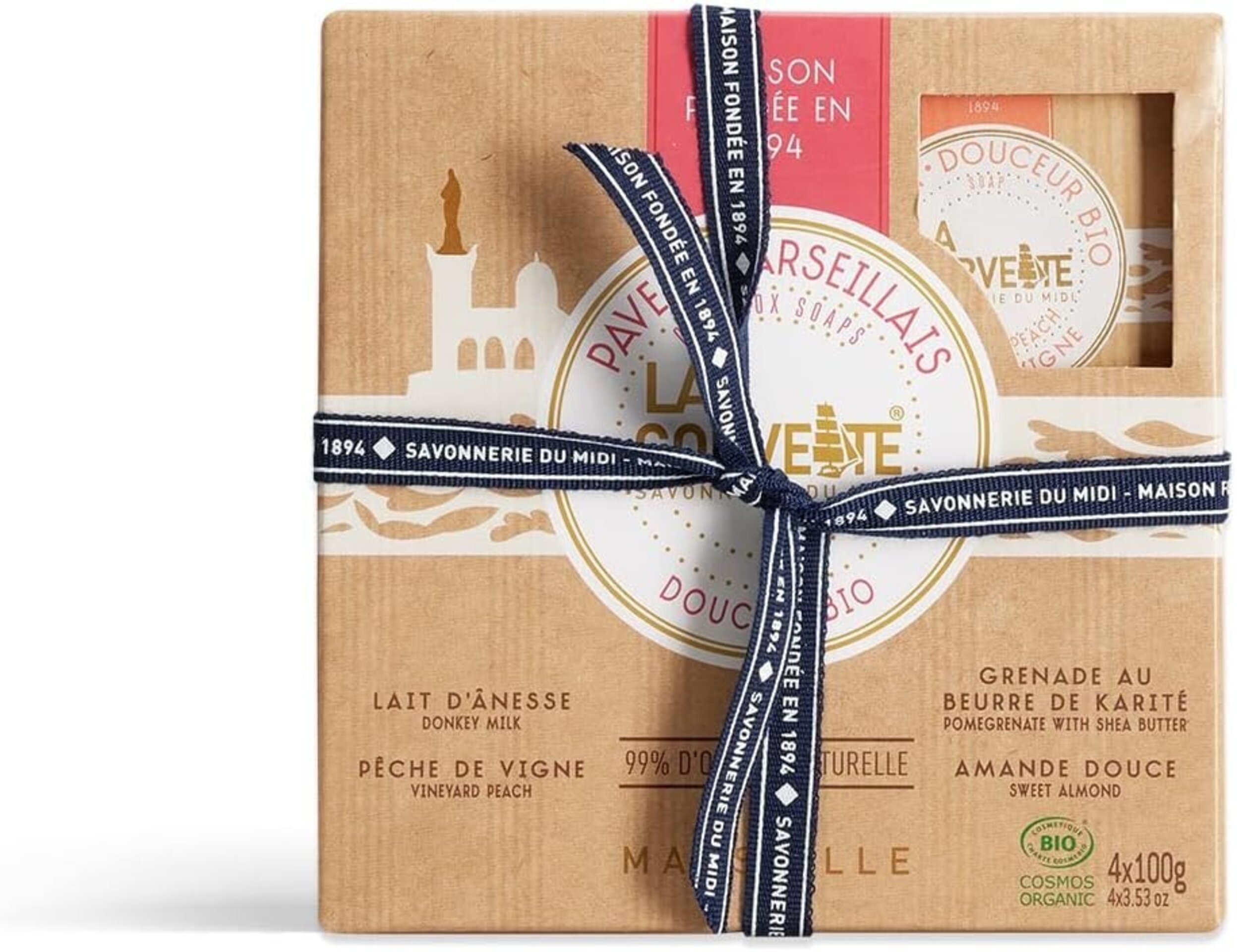 Set 4 jabones ecológicos La Corvette | Bienestar natural - 7