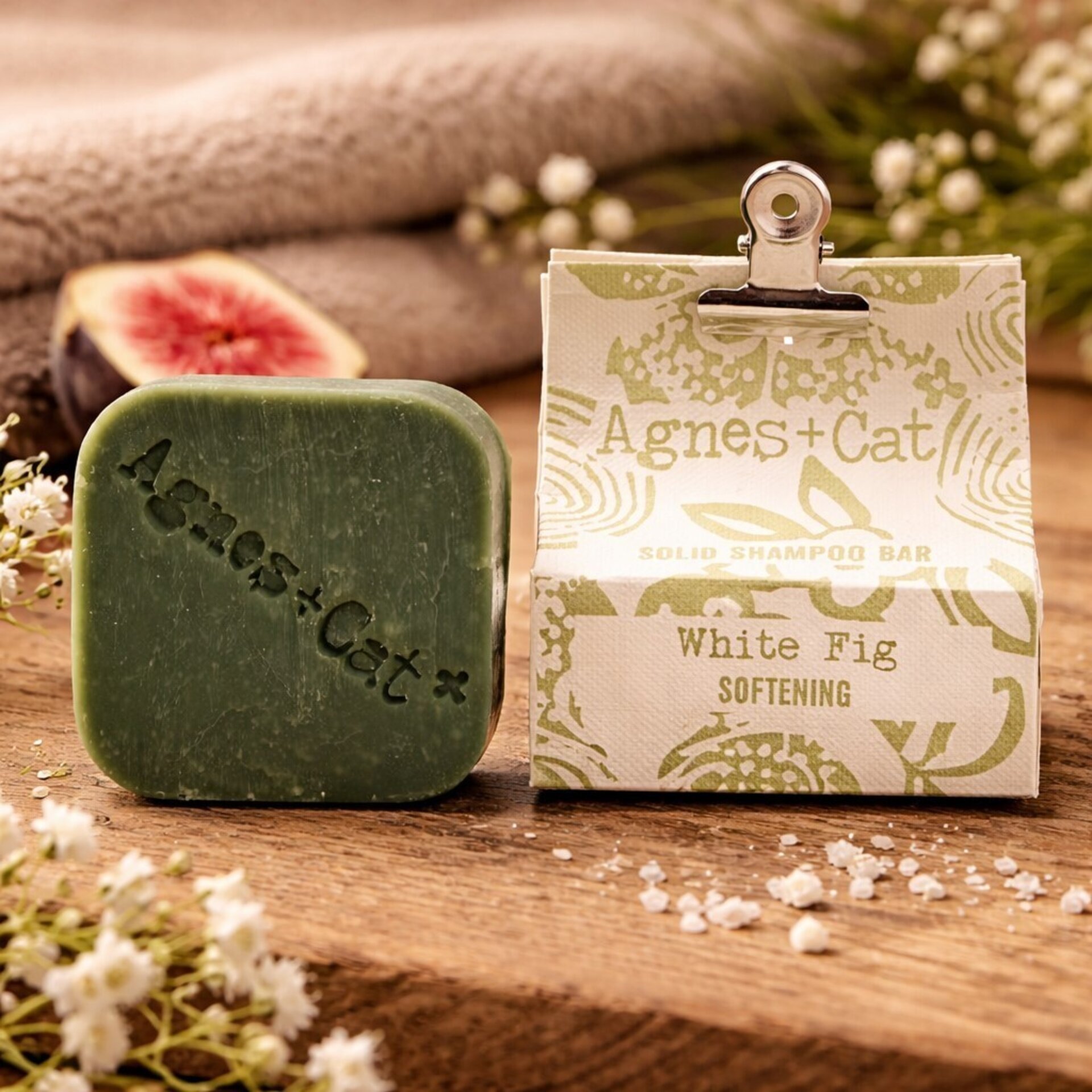 Champú Sólido Higo Blanco – Cabello Normal | Agnes & Cat - 2