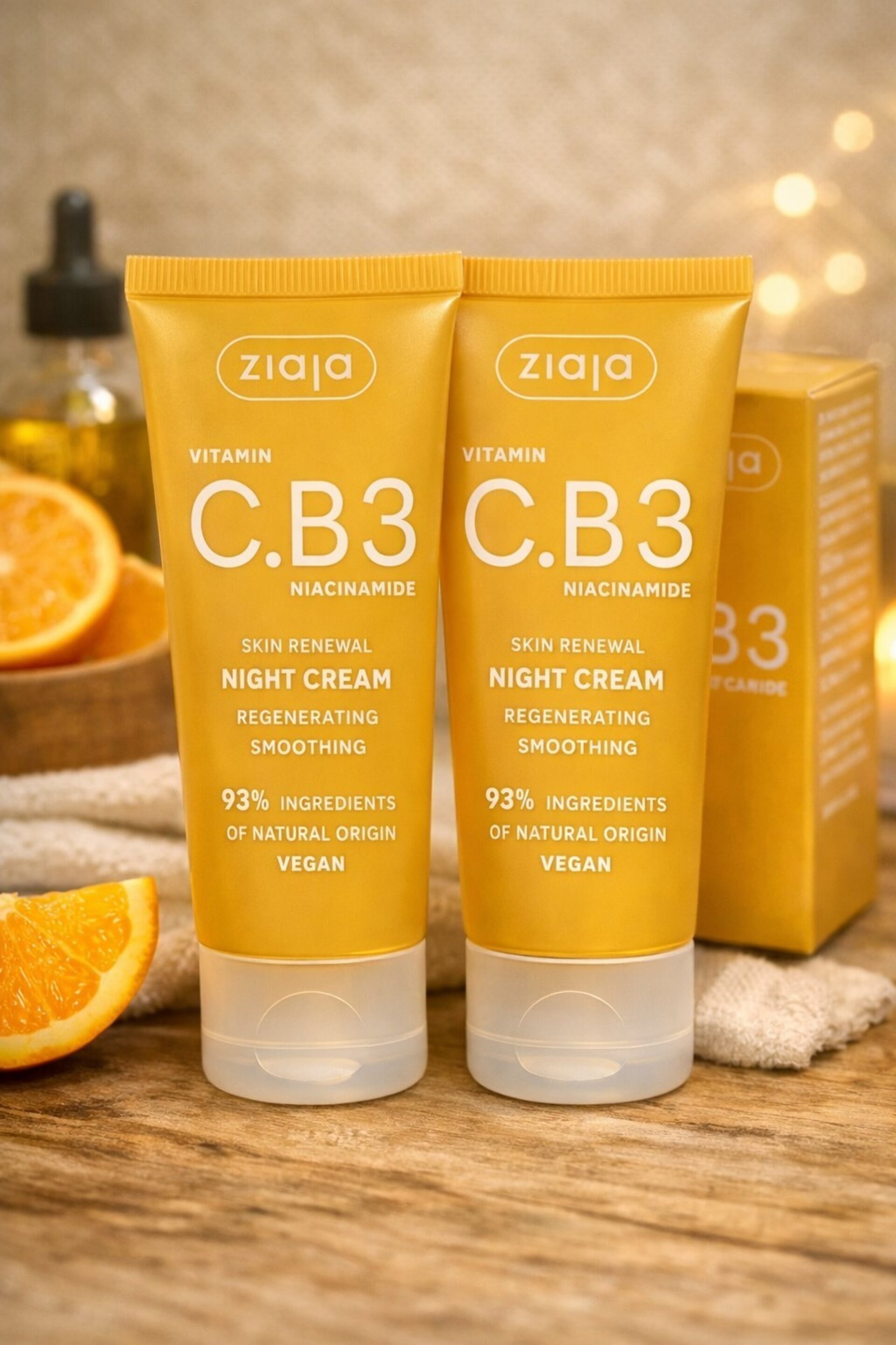 Pack Rutina Noche Iluminadora Vitamina C  (2x50ml) Ziaja - 2