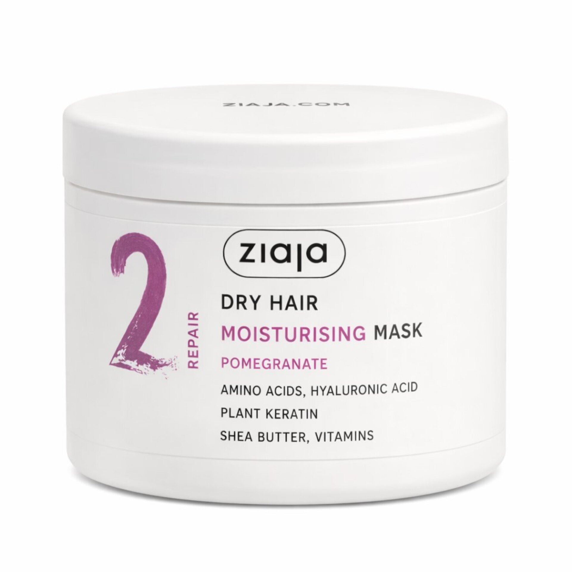 Mascarilla Capilar Hidratante de Granada Plant Essentials 350ml | Ziaja - 1