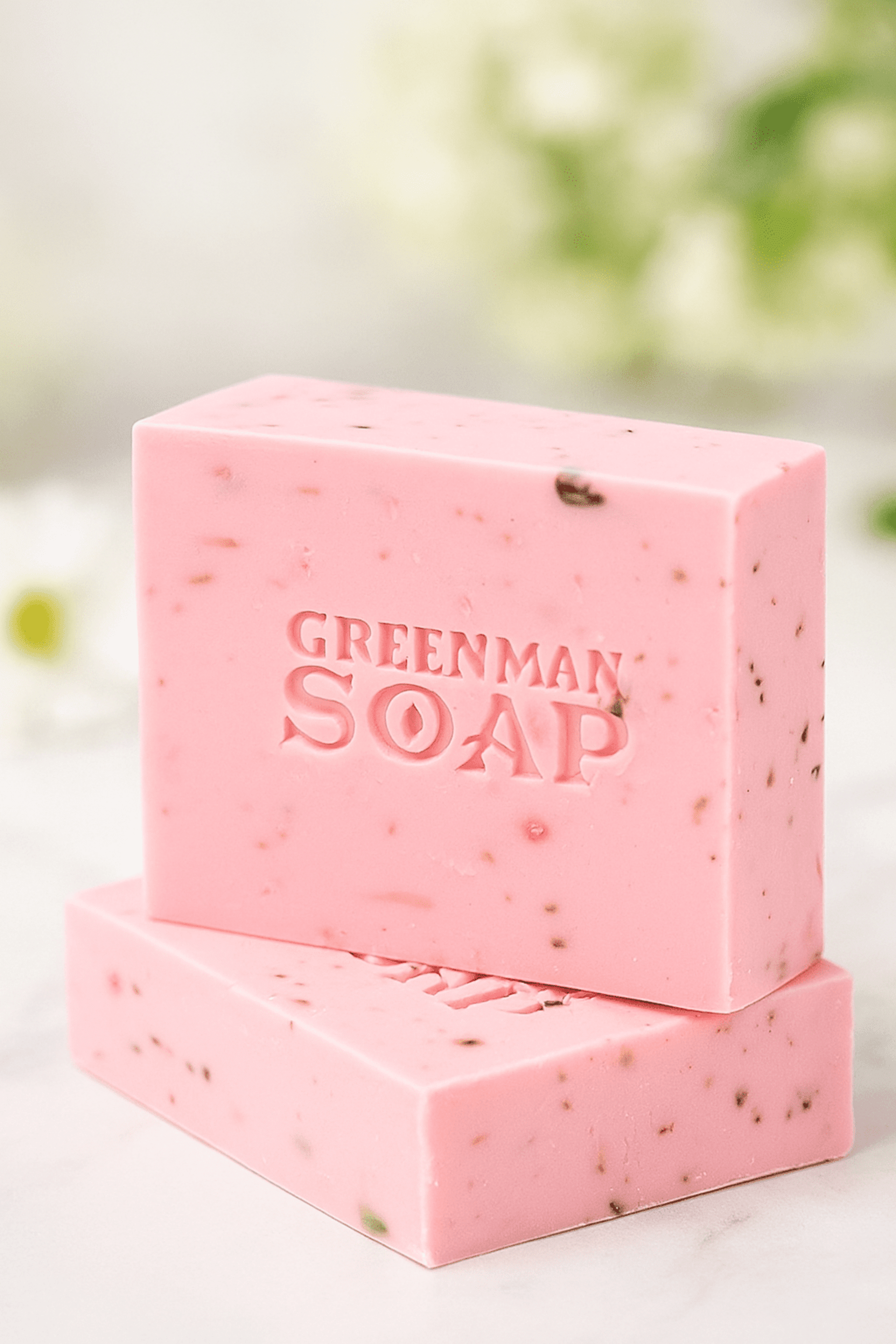 Jabón Artesano Greenman 100g - Rosa De lujo - 1