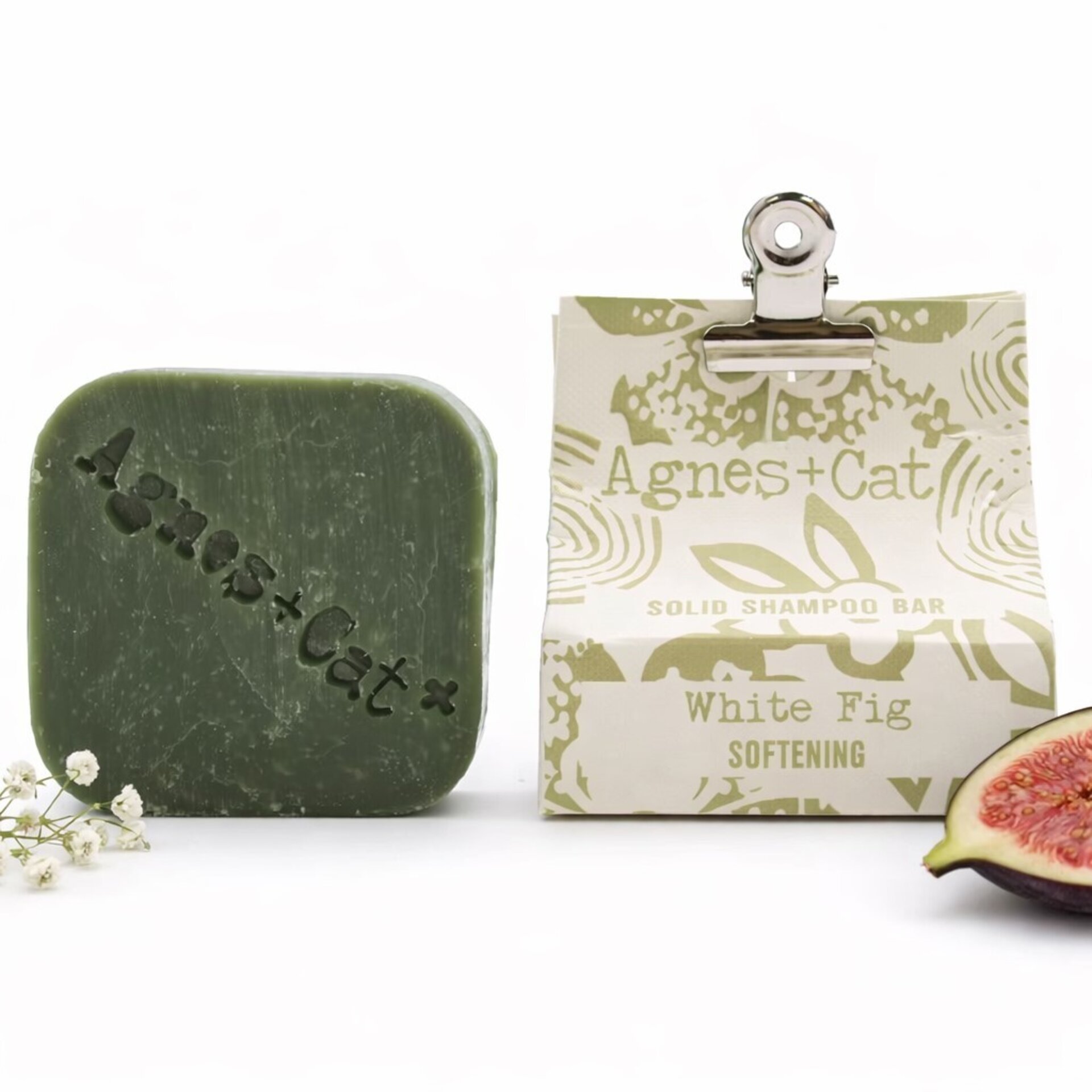 Champú Sólido Higo Blanco – Cabello Normal | Agnes & Cat - 1