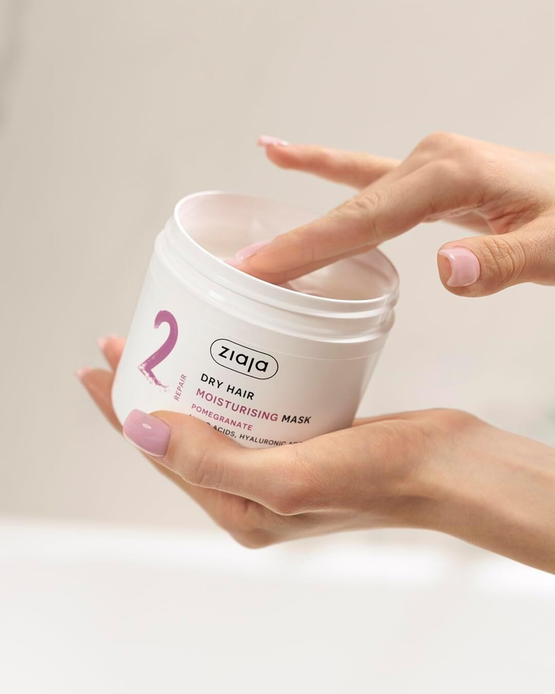 Mascarilla Capilar Hidratante de Granada Plant Essentials 350ml | Ziaja - 2