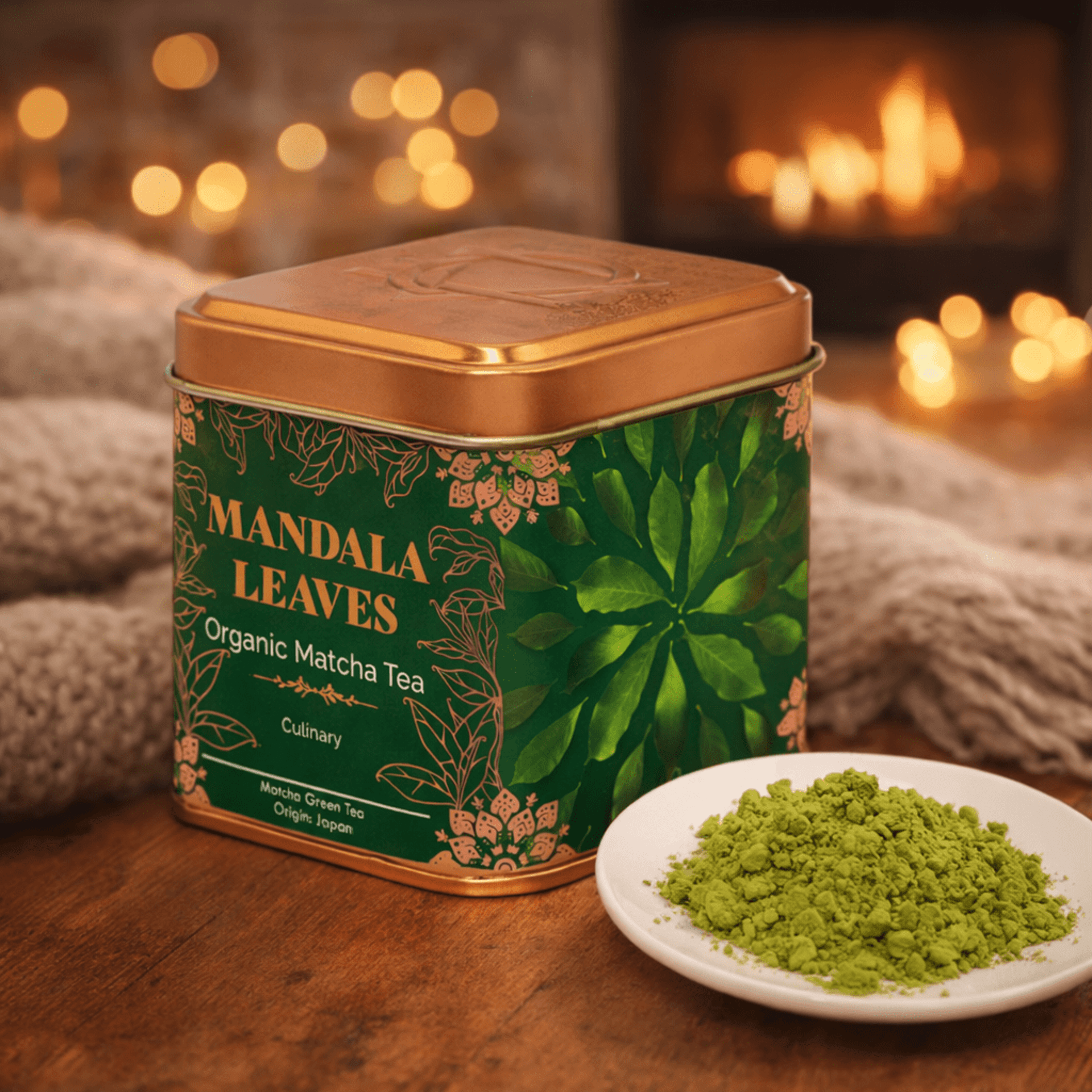 Té Matcha Orgánico Culinario 50 g | Mandala Leaves - 2