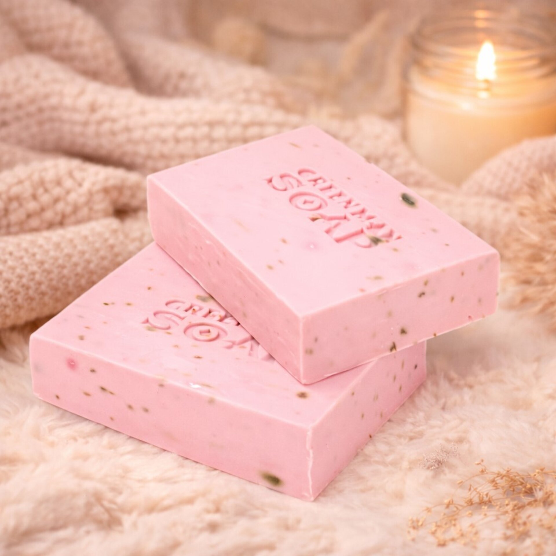 Jabón Artesano Greenman 100g - Rosa De lujo - 2