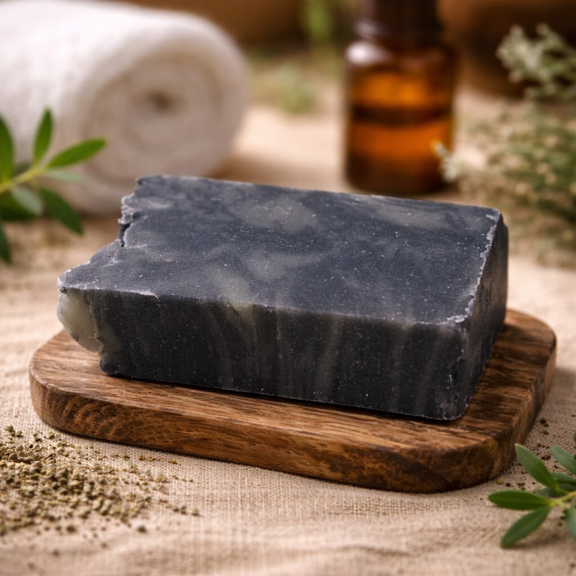 Jabón artesanal de aceite de oliva y barro del Mar Muerto – 100 g - 2