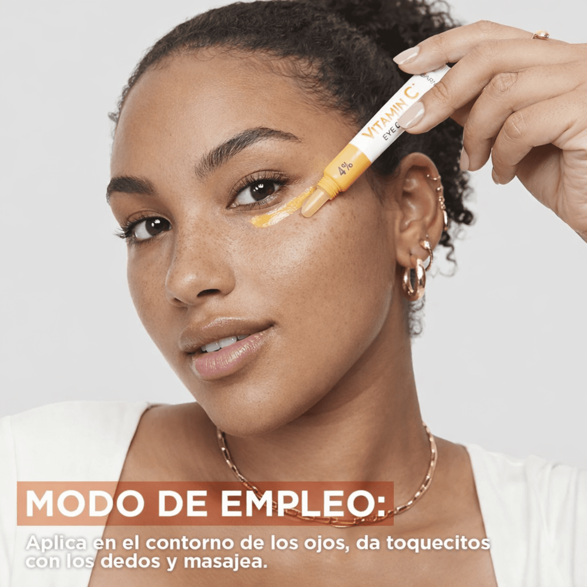 Contorno de Ojos Garnier Vegano Vitamina C Anti-Ojeras 15ml - 2