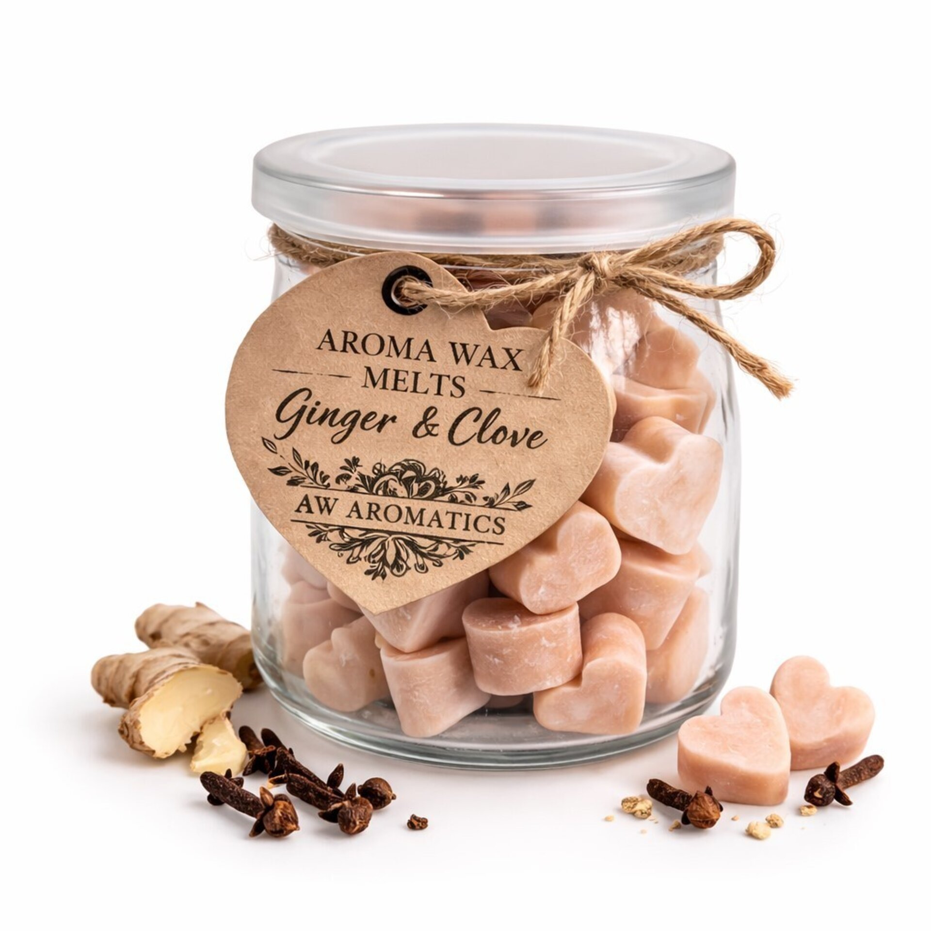 Pastillas de Cera Aromática Jengibre y Clavo (Wax Melts) AW Aromatics - 1