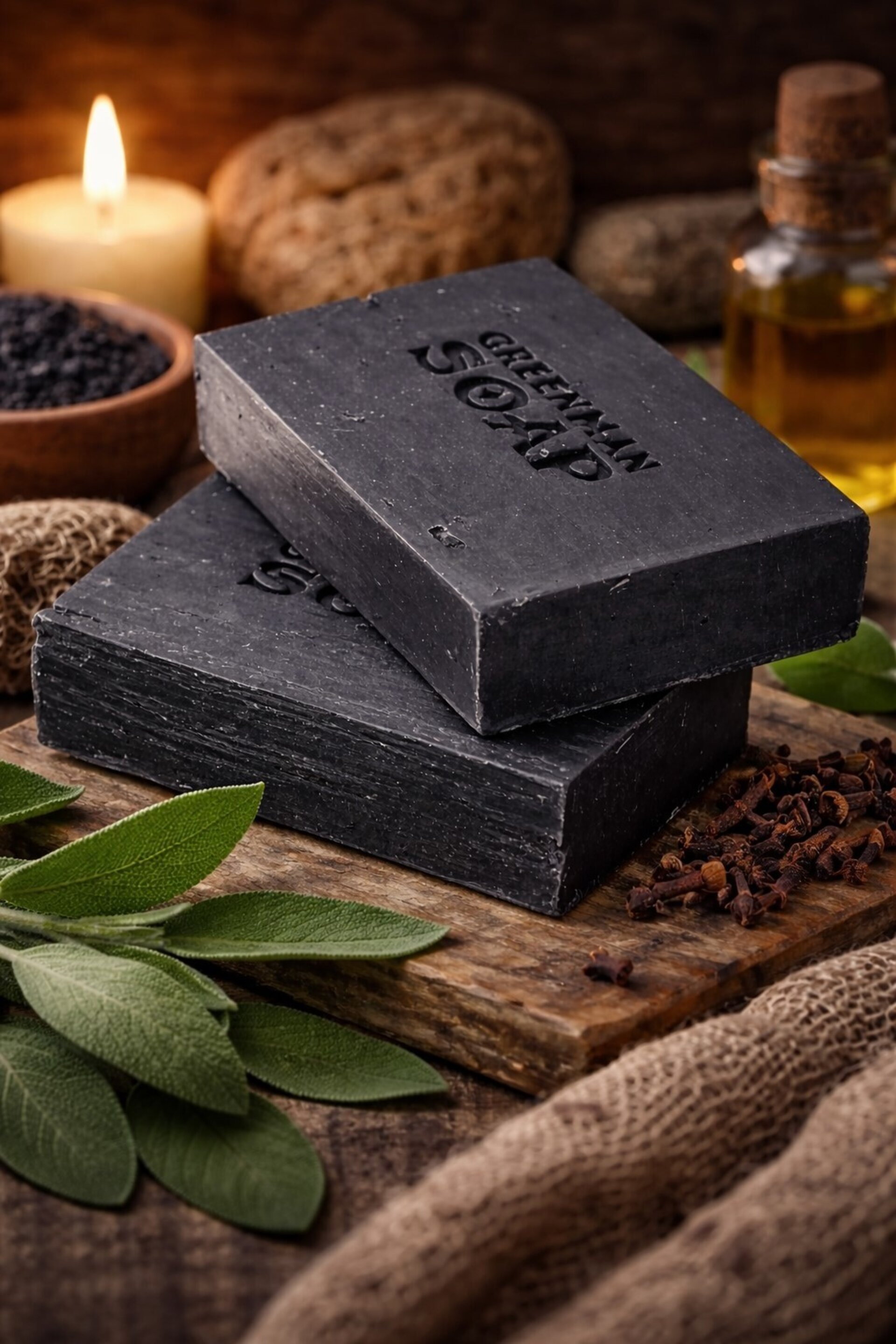 Jabón artesano Greenman · Ritual natural para hombre - 3