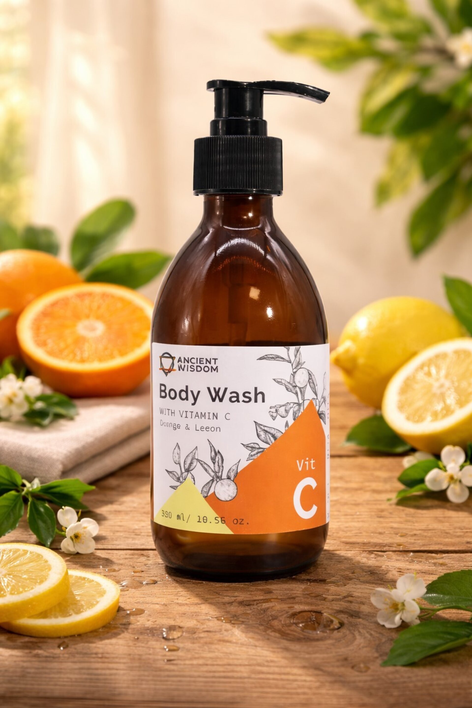 Gel de Ducha Aromaterapia con Vitamina C 300ml | Ancient Wisdom - 2