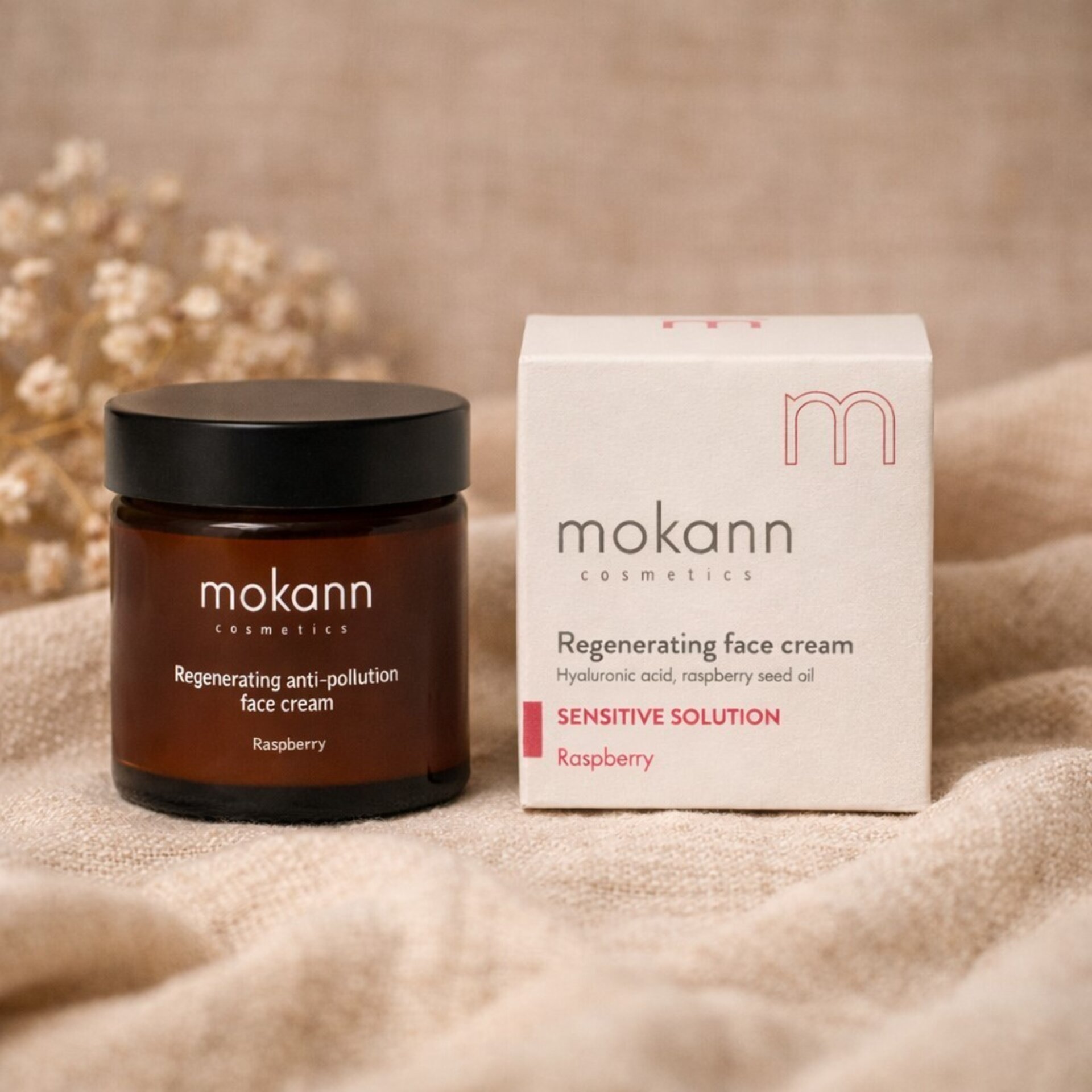 Crema Facial Regeneradora Anticontaminación Frambuesa | Mokann Cosmetics - 2