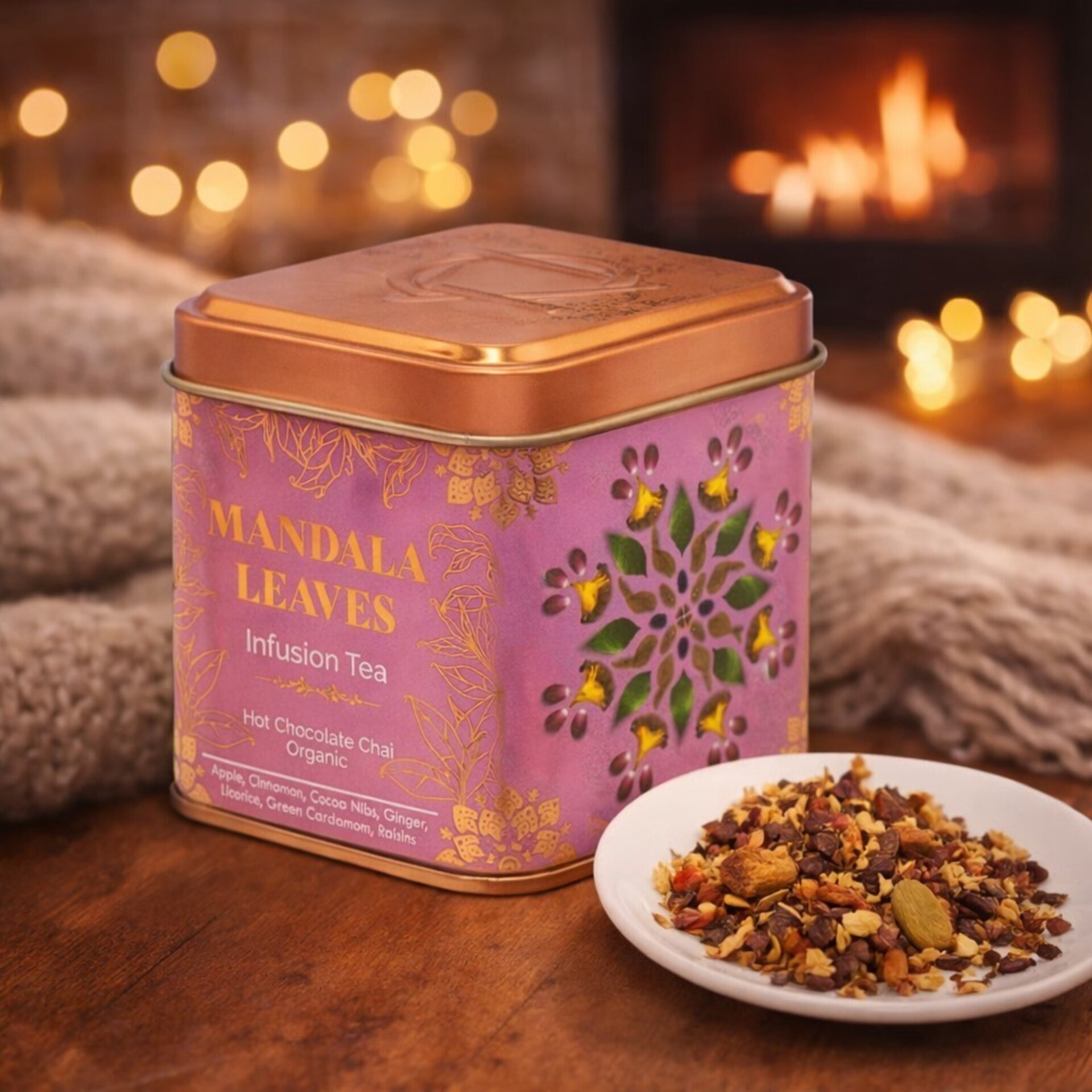 Infusión Chai Chocolate Orgánica 50 g | Mandala Leaves - 2