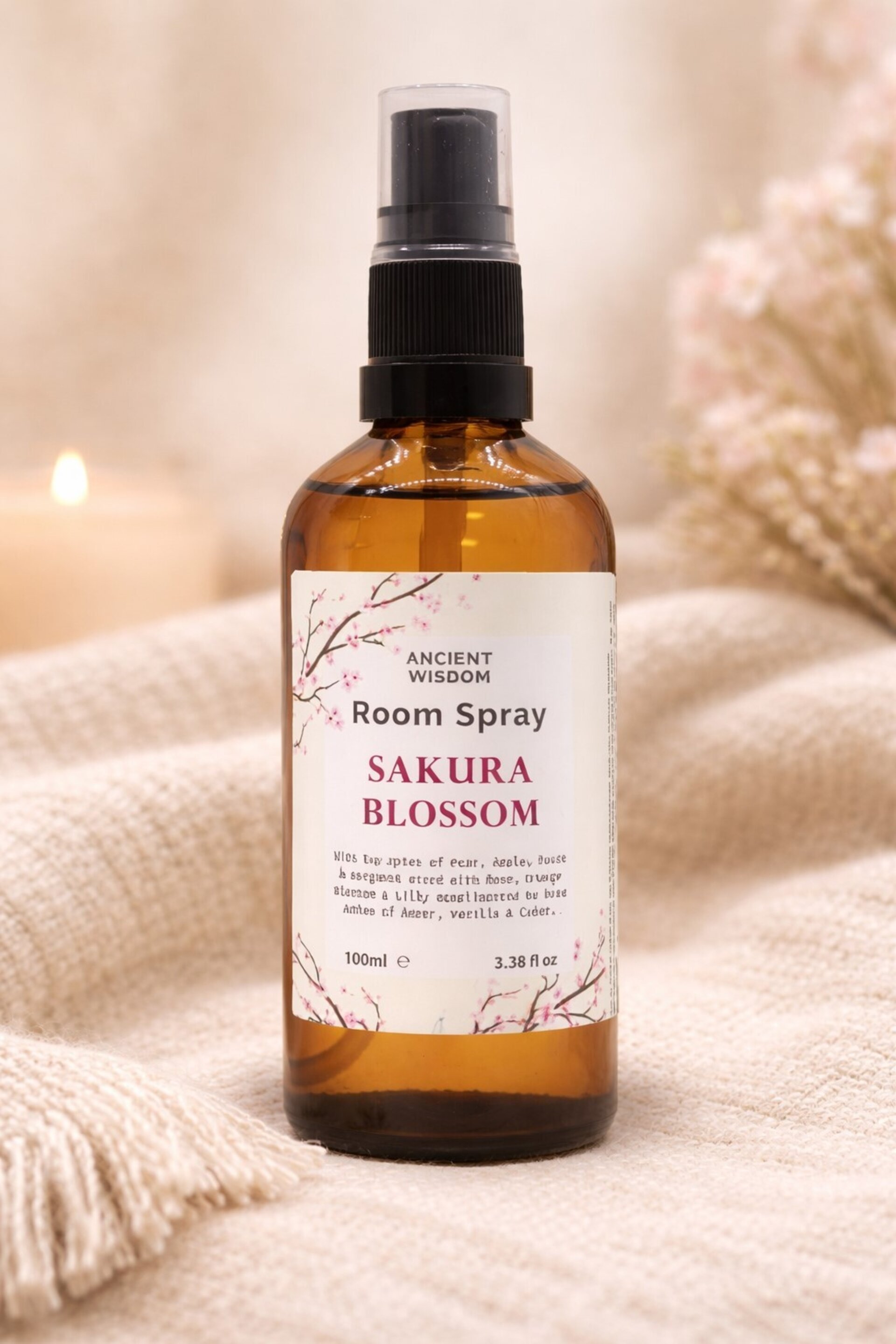 Ritual Hogar Sakura | Spray Sakura Blossom + Velas de Soja Aromáticas - 2