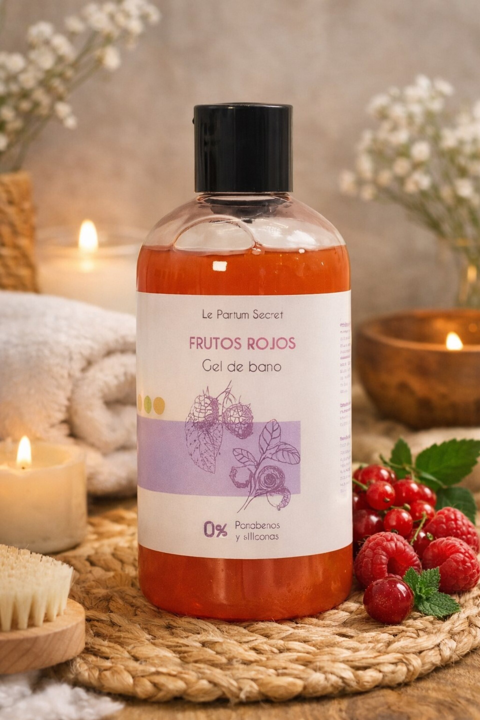 Gel de Baño Aromático Frutos Rojos 250ml| Le Parfum Secret - 2