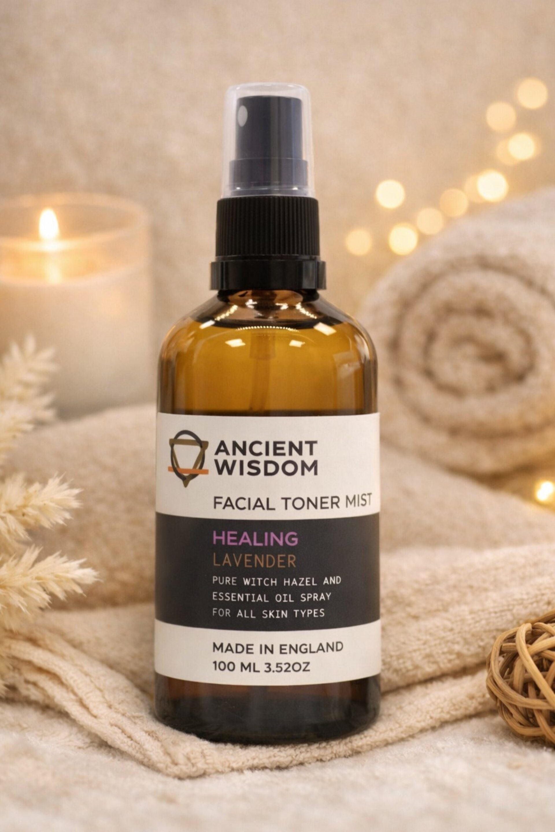 Tónico Facial Lavanda y Hamamelis Ancient Wisdom 100ml - 2