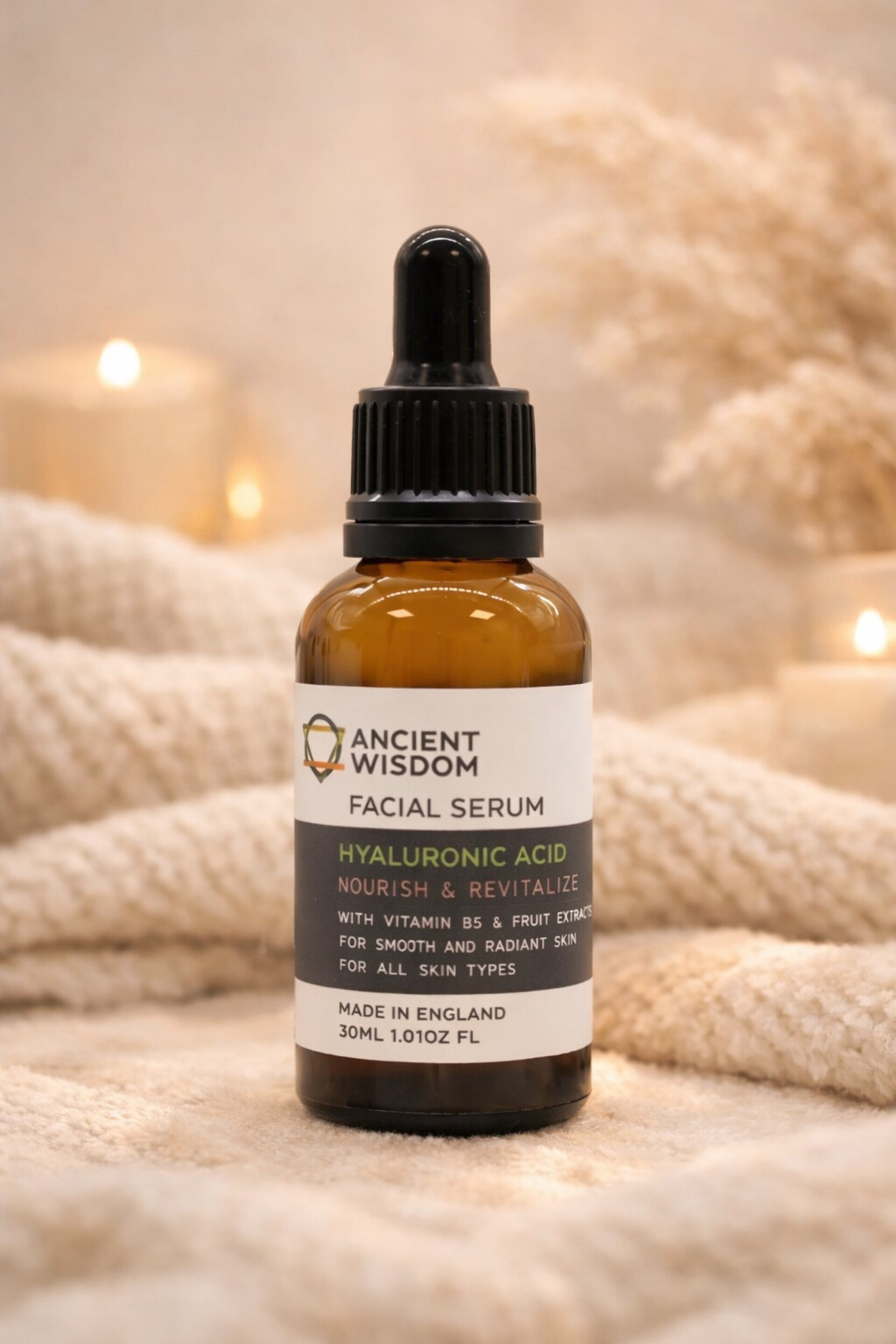 Sérum Facial Vegano Ácido Hialurónico Ancient Wisdom | NASITA & CO - 2