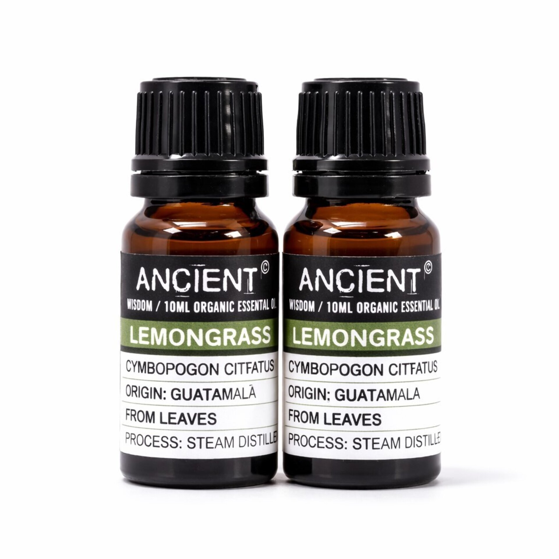Pack 2 Aceites Esenciales Lemongrass Orgánico 10ml | Ancient Wisdom - 1
