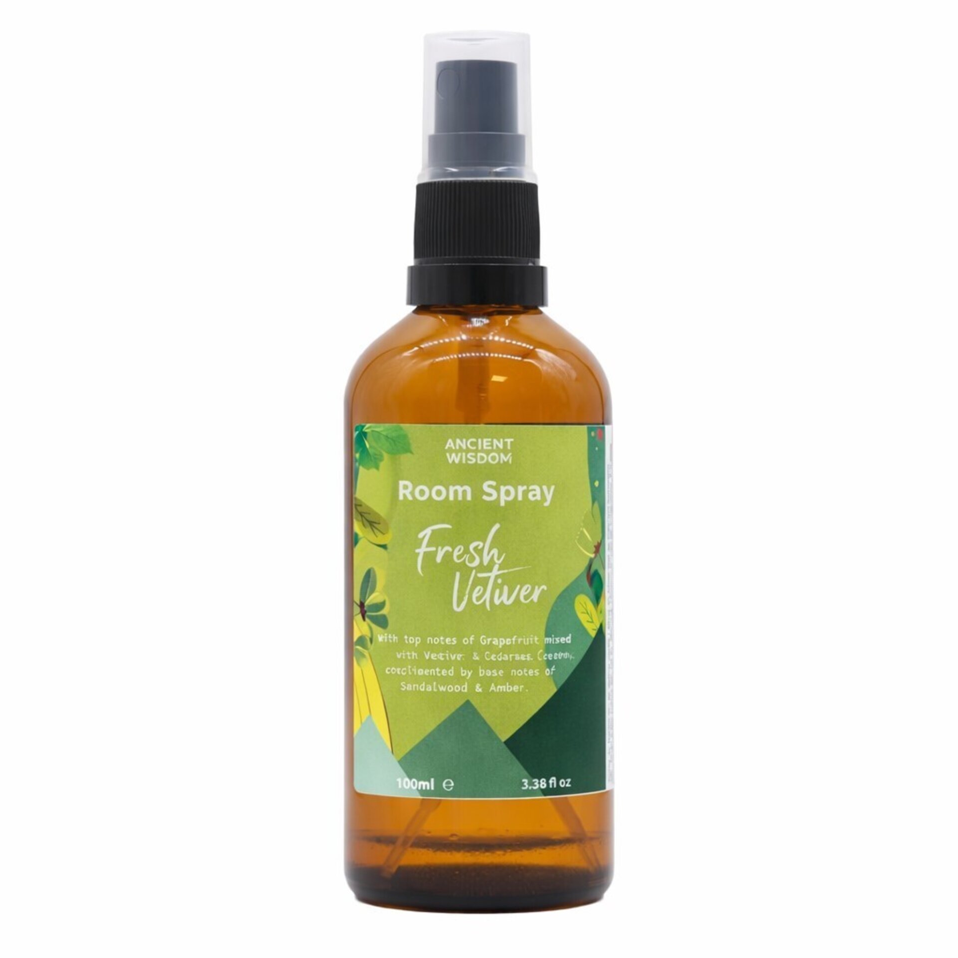 Spray Aromático Vetiver Fresco 100ml Ancient Wisdom - 1