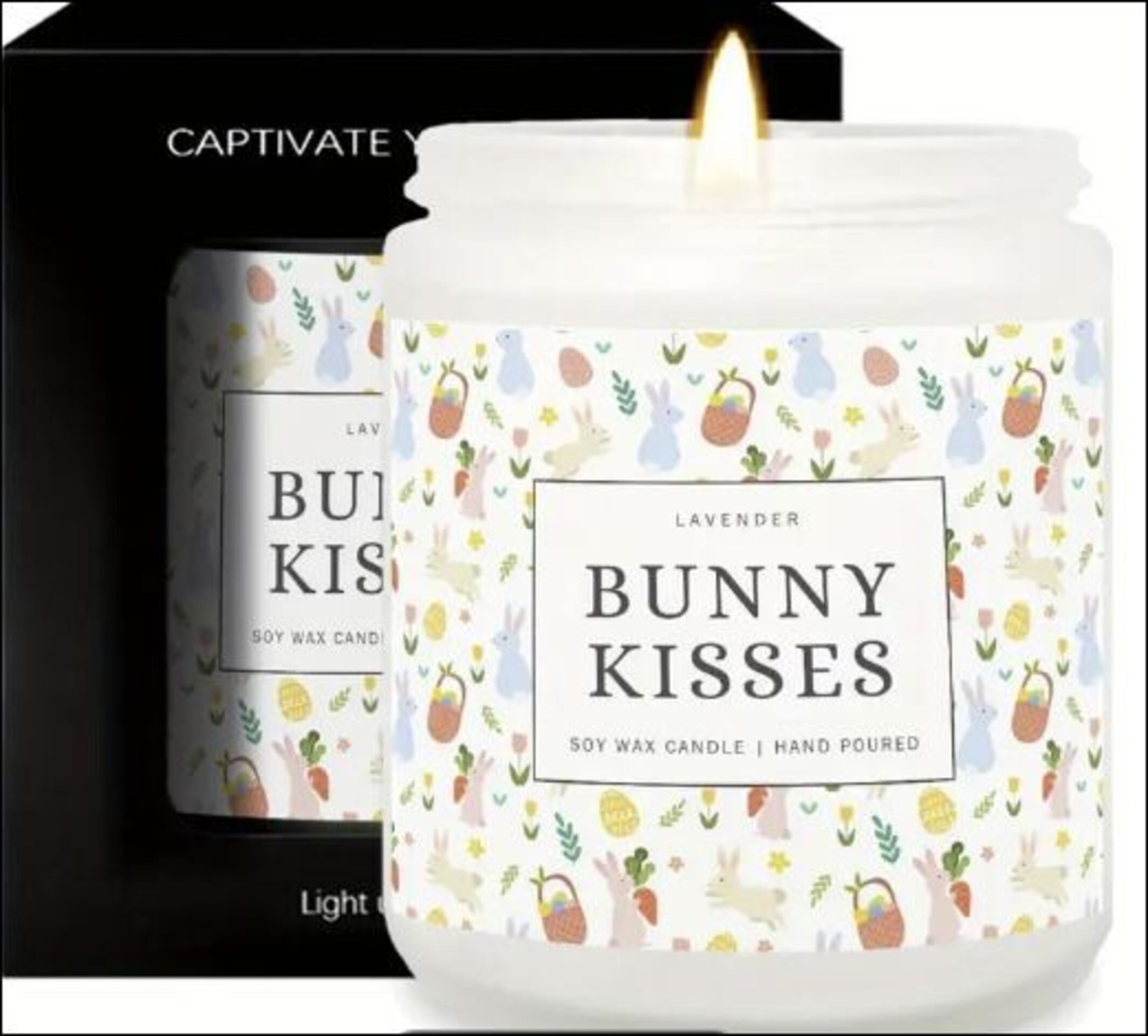 Vela Aromática de Lavanda Bunny Kisses - 2