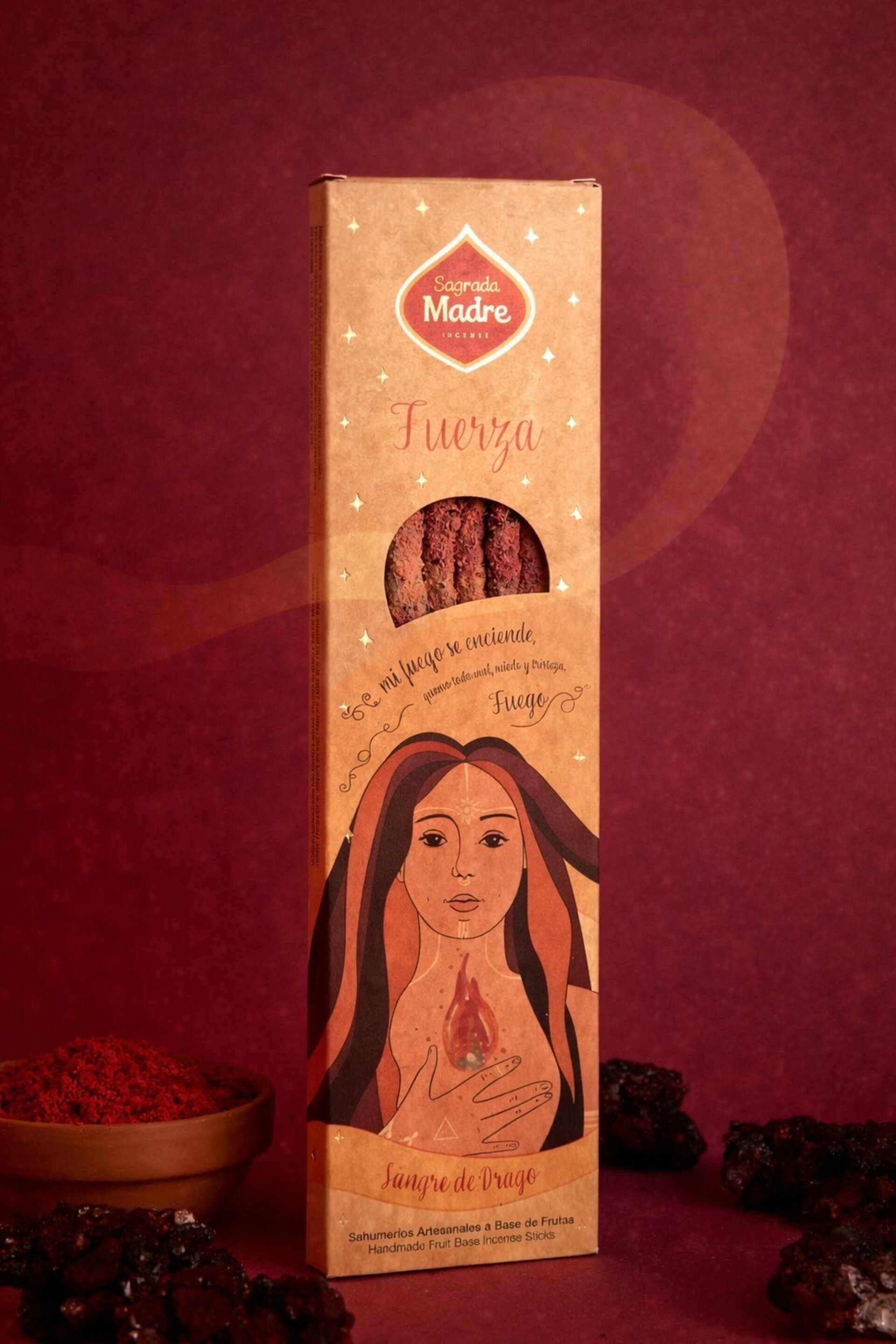 Incienso Sagrada Madre Sangre de Dragón – Fuerza y Protección - 2
