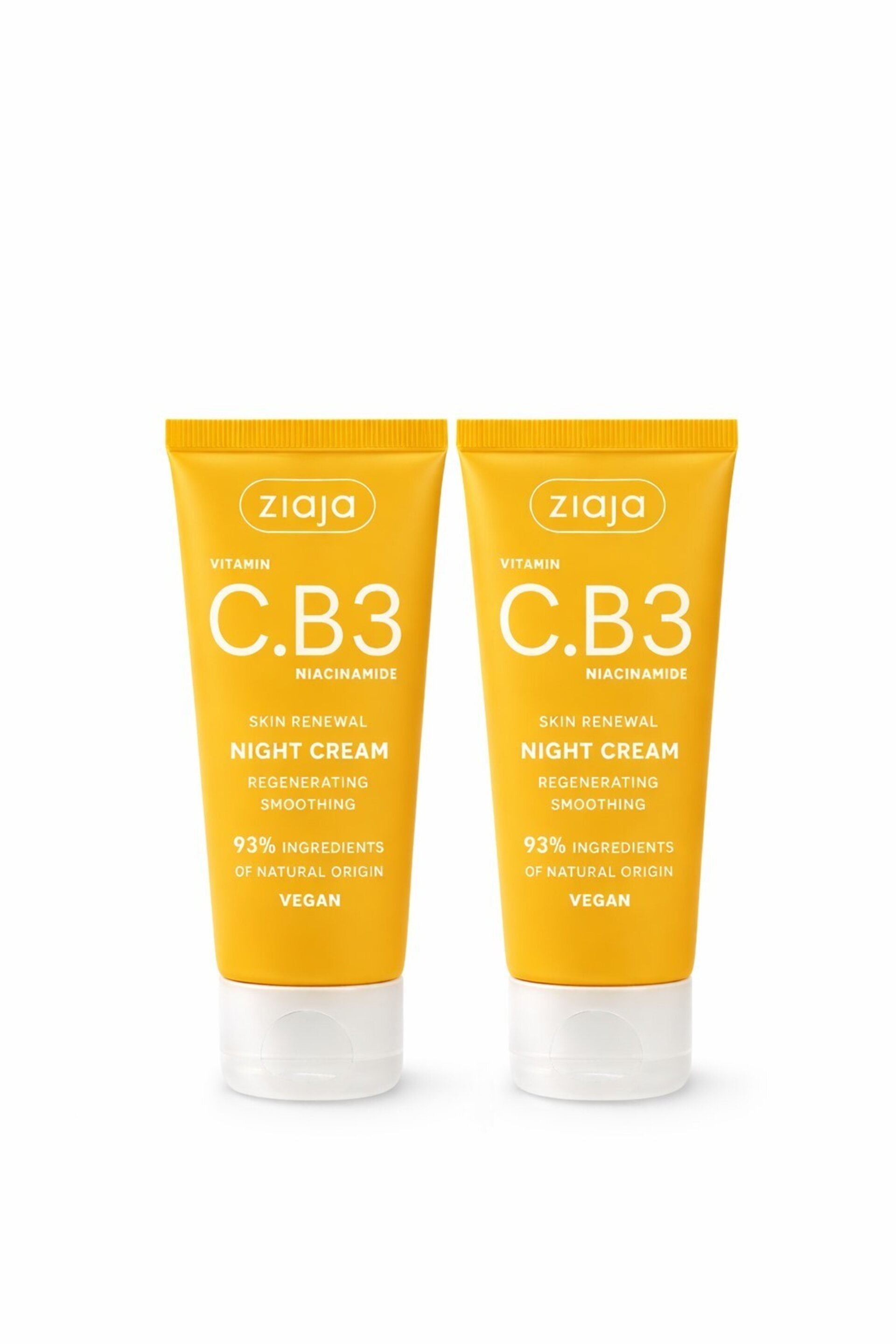 Pack 2 Crema de Noche Vitamina C + Niacinamida Ziaja (2x50ml) - 1