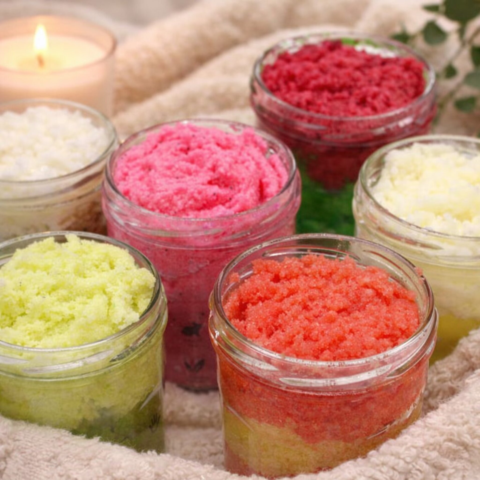 Exfoliante corporal de azúcar vegano Ron de Fresa 300 g - 3