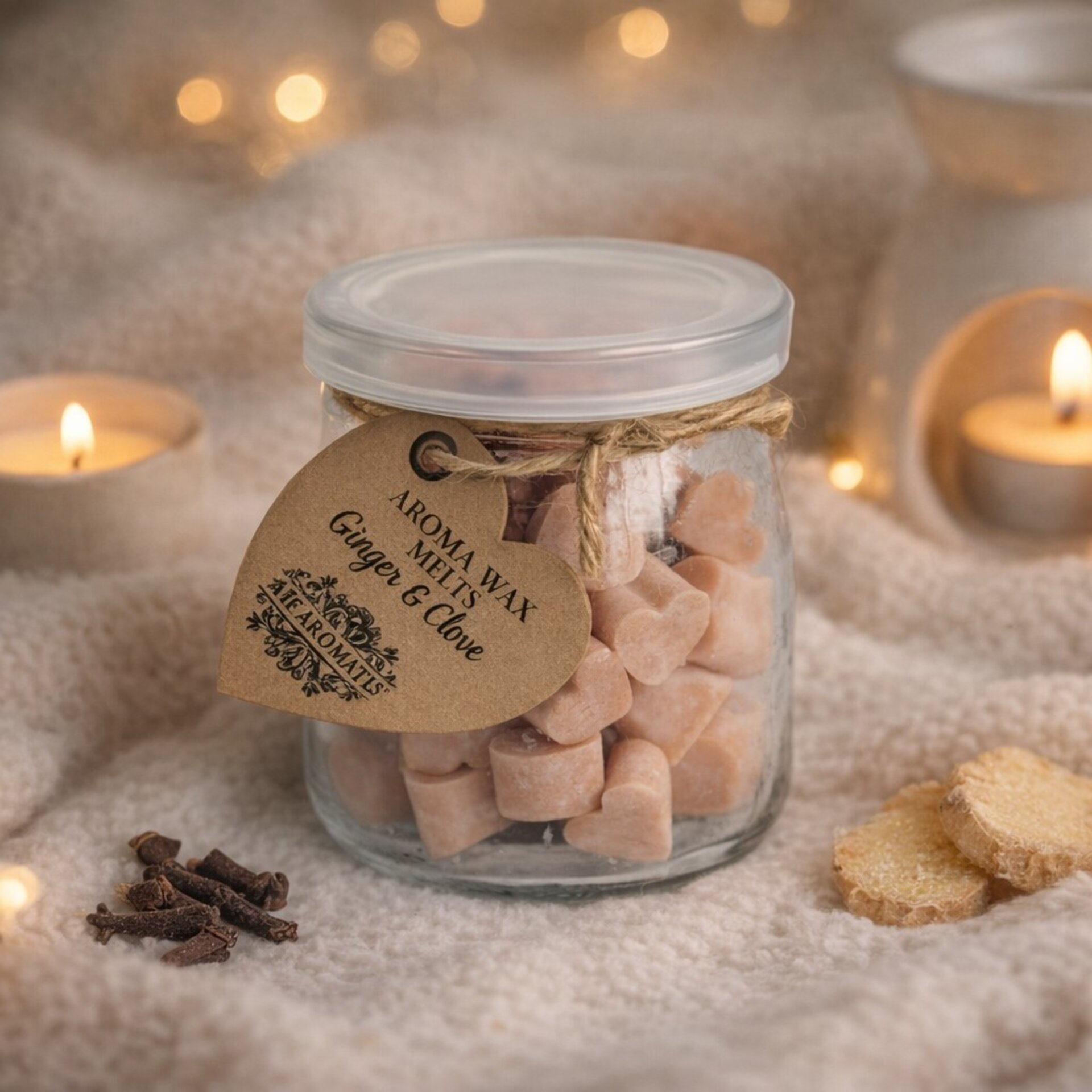 Pastillas de Cera Aromática Jengibre y Clavo (Wax Melts) AW Aromatics - 2