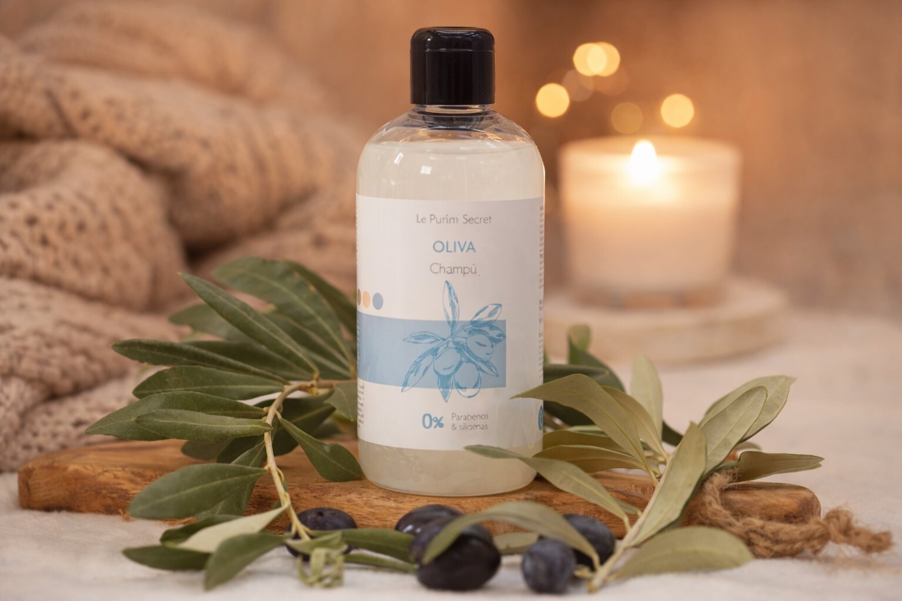 Champú de Oliva Reparador Sin Parabenos y Siliconas | Le Parfum Secret - 1