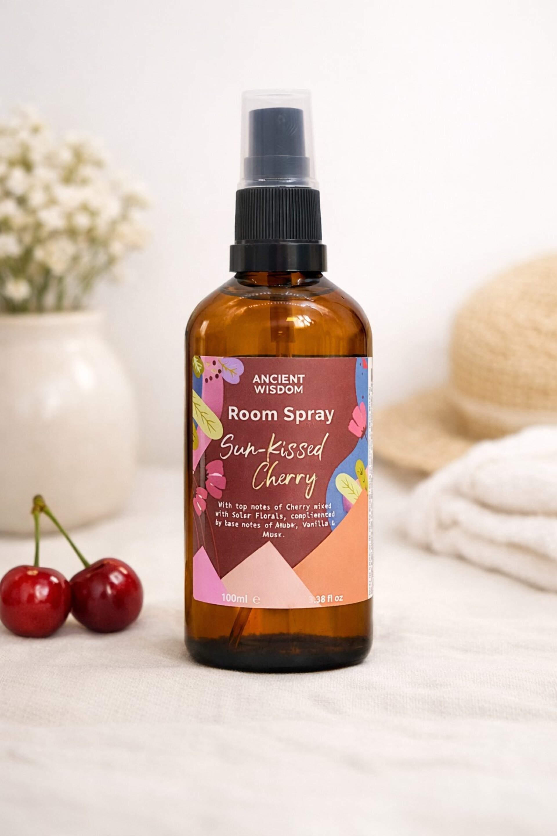 Spray Aromático Cherry – Ambientador Cereza 100 ml | Ancient Wisdom - 2