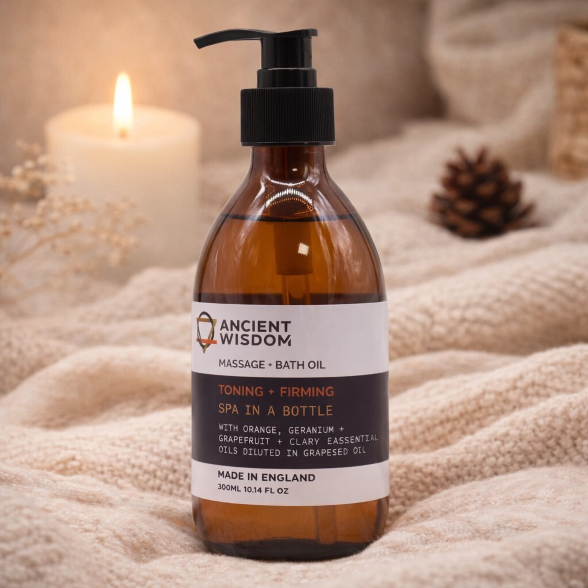 Aceite Corporal Tonificante y Reafirmante 300 ml | Ancient Wisdom - 2