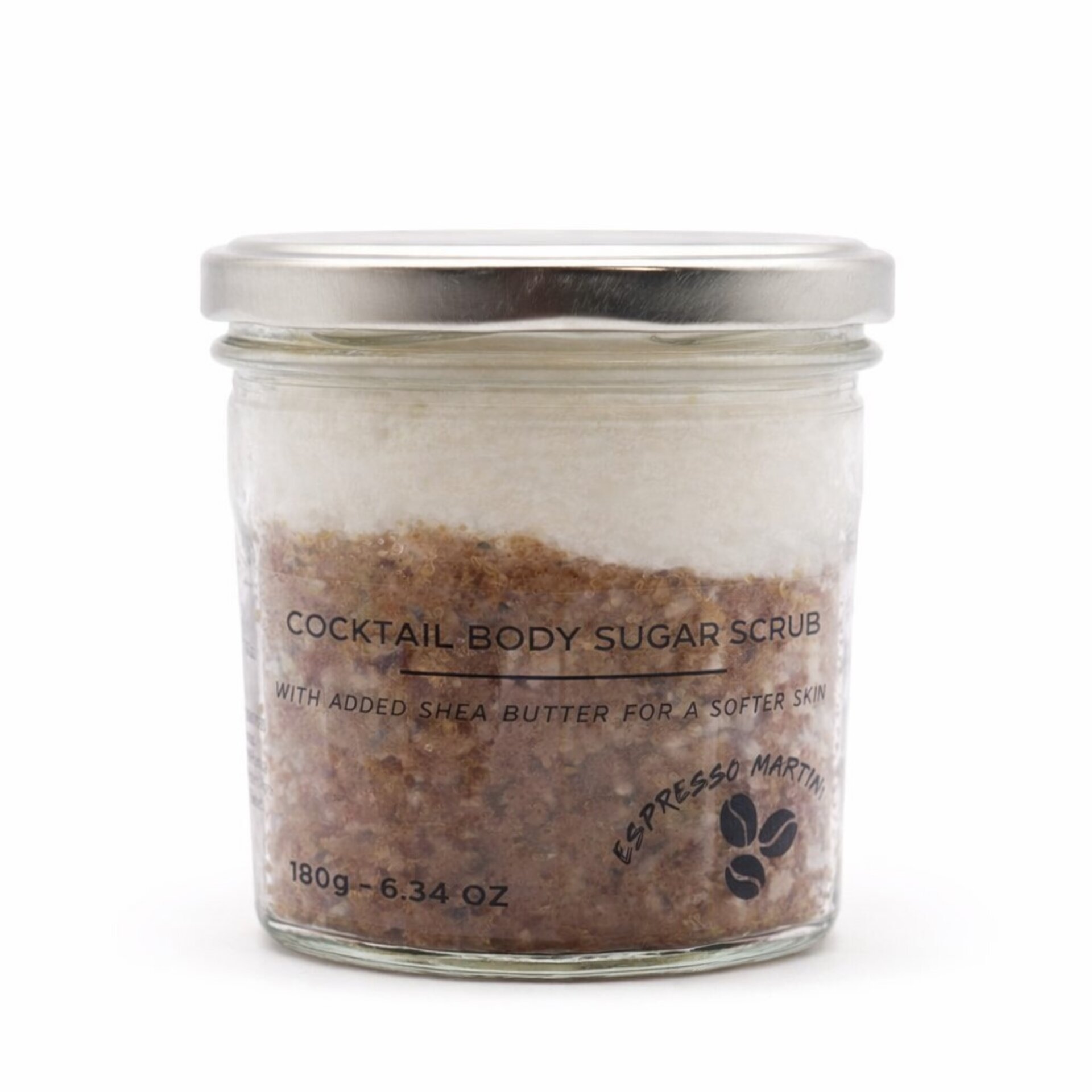 Exfoliante corporal de azúcar vegano Espresso Martini 300 g - 2